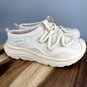 Hoka One One Ora Primo Men's 9.5 / Women's 10.5 Recovery Slip On Vanilla White